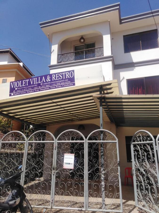 Violet Villa And Restro Sziemreap Kültér fotó
